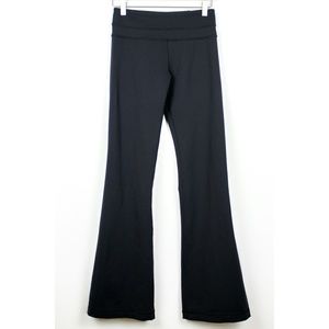 Lululemon Reversible Groove Pant All Black Size 4